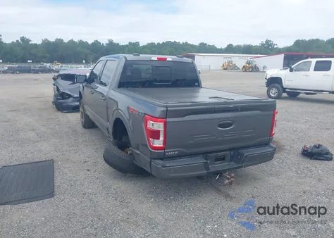 2021 Ford F-150 Lariat from USA, damaged, VIN 1FTFW1ED9MFB12325